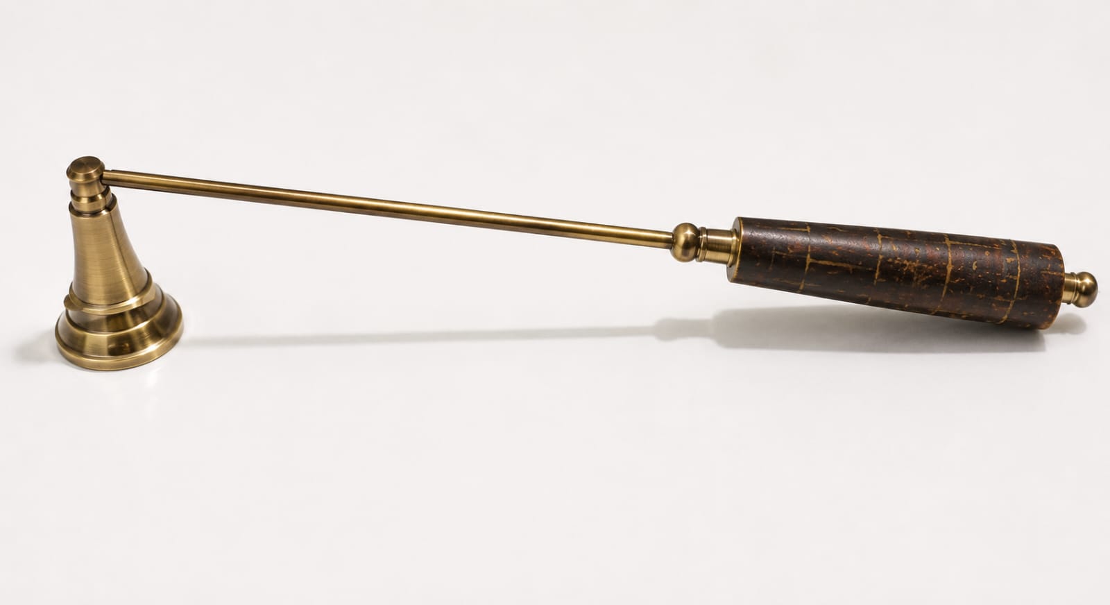 Antique Brass Candle Snuffer
