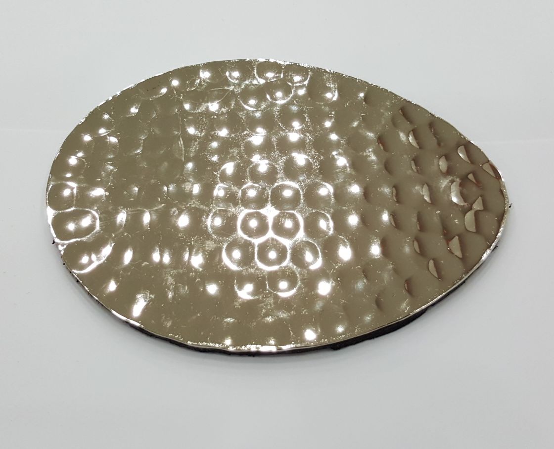 Hammered Silver Trivet