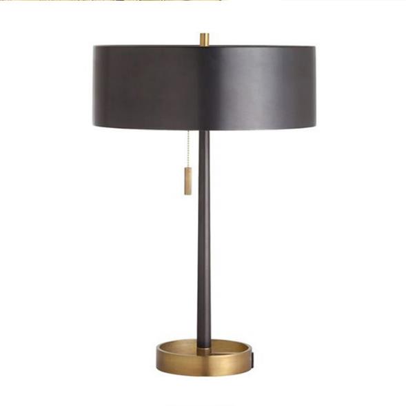 Arch Oval Cage Table Lamp with Marble Base