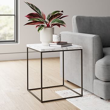 Sculptural Accent Side Table Set