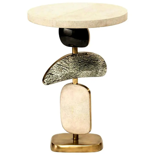 Hammered Copper Nesting Side Tables