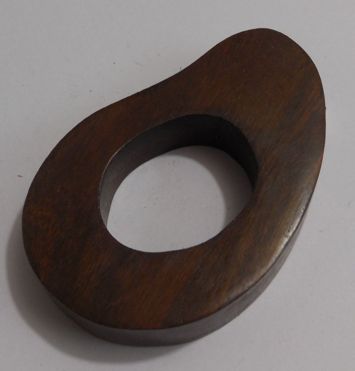Wooden Oval Napkin Ring